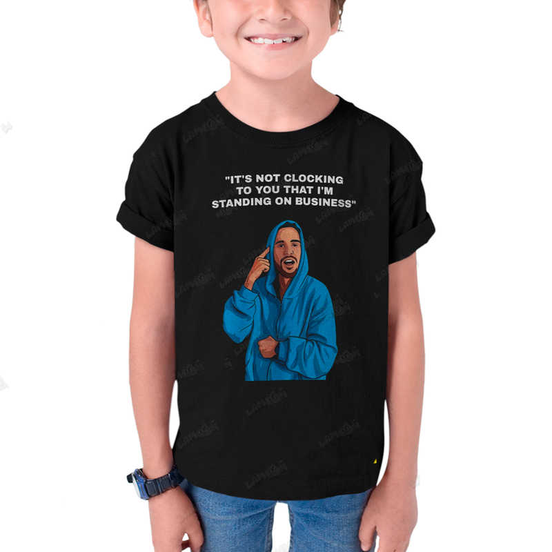 Camiseta Infantil Algodão Justin Bieber Blusa Azul