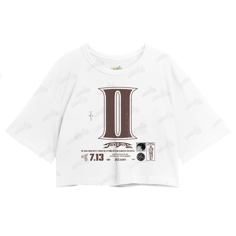 Cropped Oversized Algodão Travis Scott Jack Boys 2