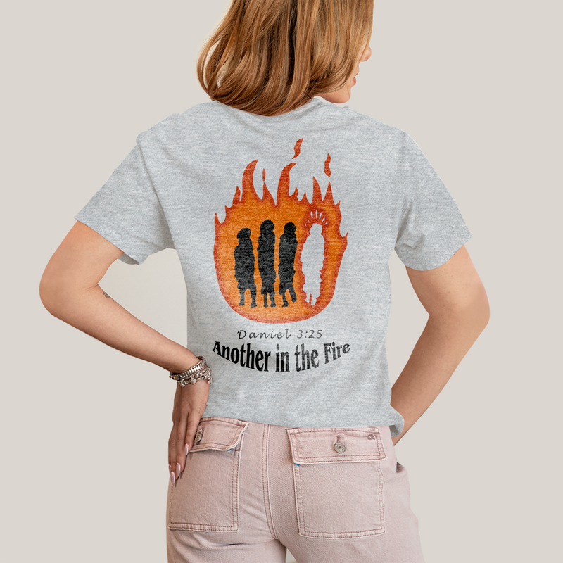 Camiseta Algodão Unissex Another in the Fire Daniel 3:25