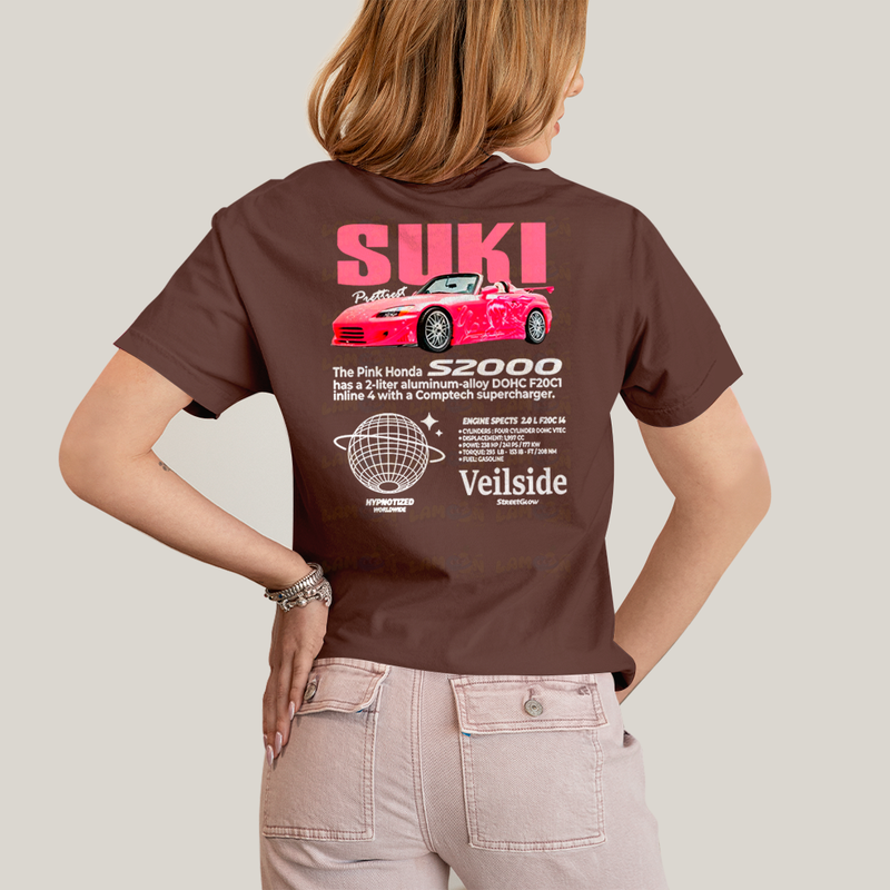 Camiseta Estampada Unissex Suki e Bullet BFF ou casal FC