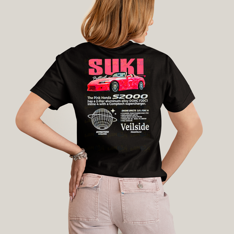 Camiseta Estampada Unissex Suki e Bullet BFF ou casal FC
