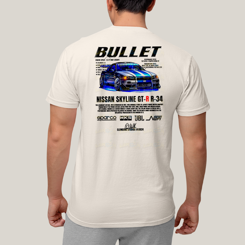 Camiseta Estampada Unissex Suki e Bullet BFF ou casal FC