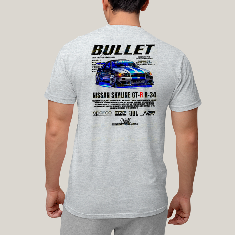 Camiseta Estampada Unissex Suki e Bullet BFF ou casal FC