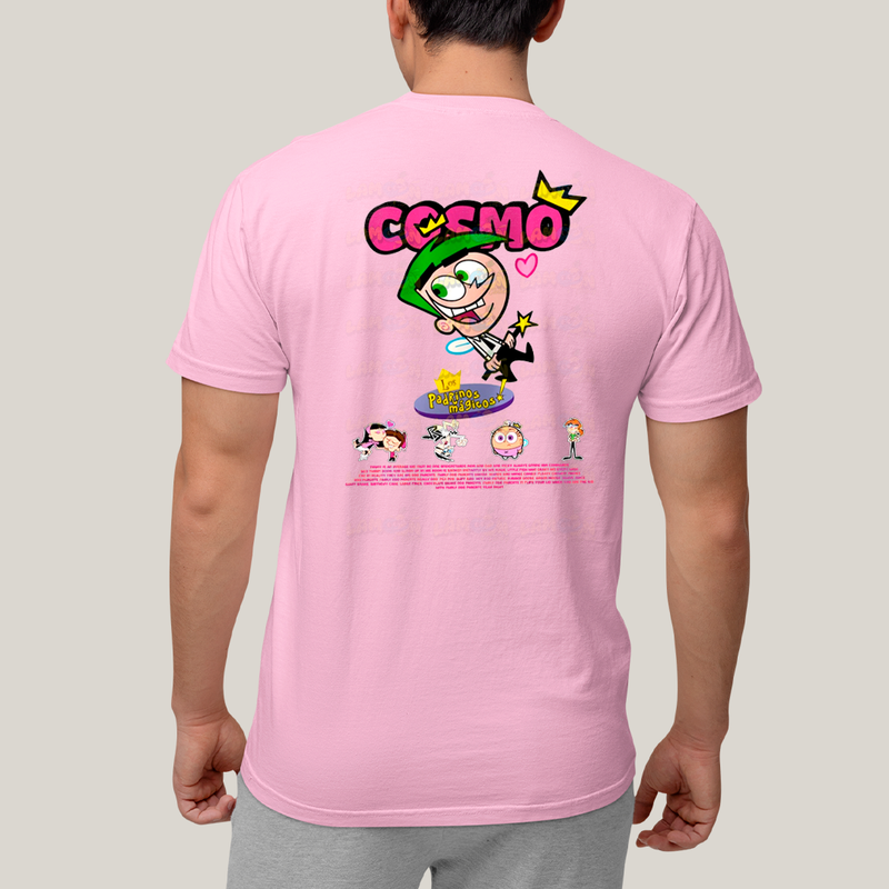 Camiseta Estampada Unissex Cosmo e Wanda BFF ou casal FC