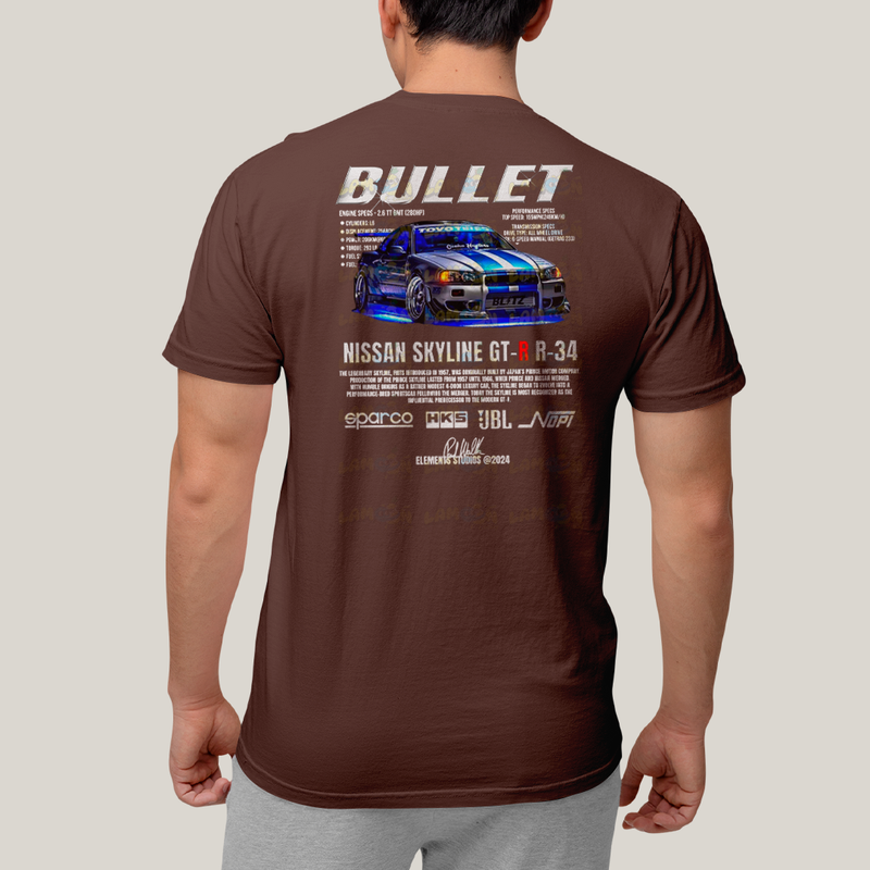 Camiseta Estampada Unissex Suki e Bullet BFF ou casal FC