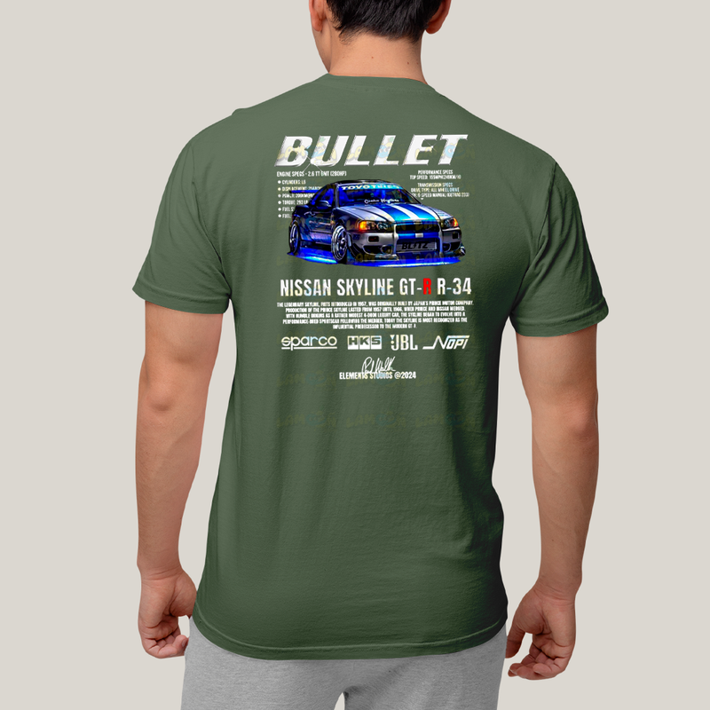 Camiseta Estampada Unissex Suki e Bullet BFF ou casal FC