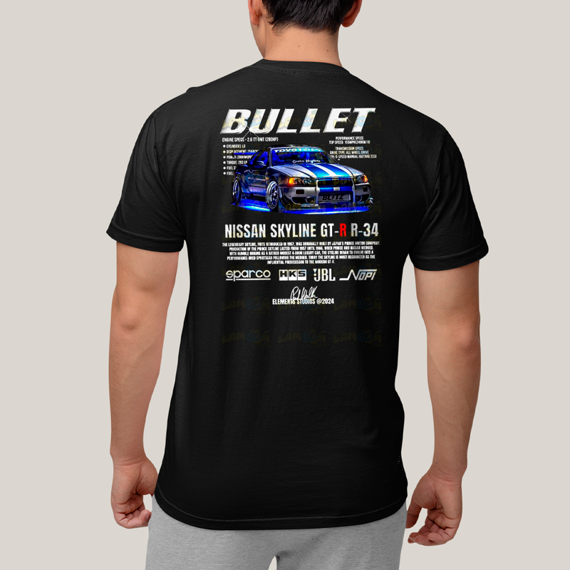 Camiseta Estampada Unissex Suki e Bullet BFF ou casal FC