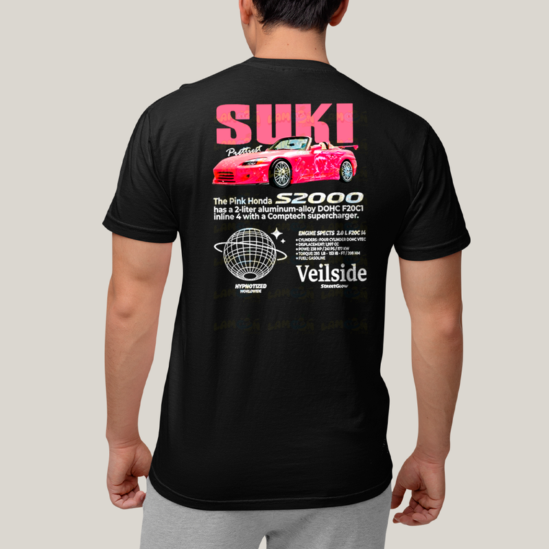 Camiseta Estampada Unissex Suki e Bullet BFF ou casal FC