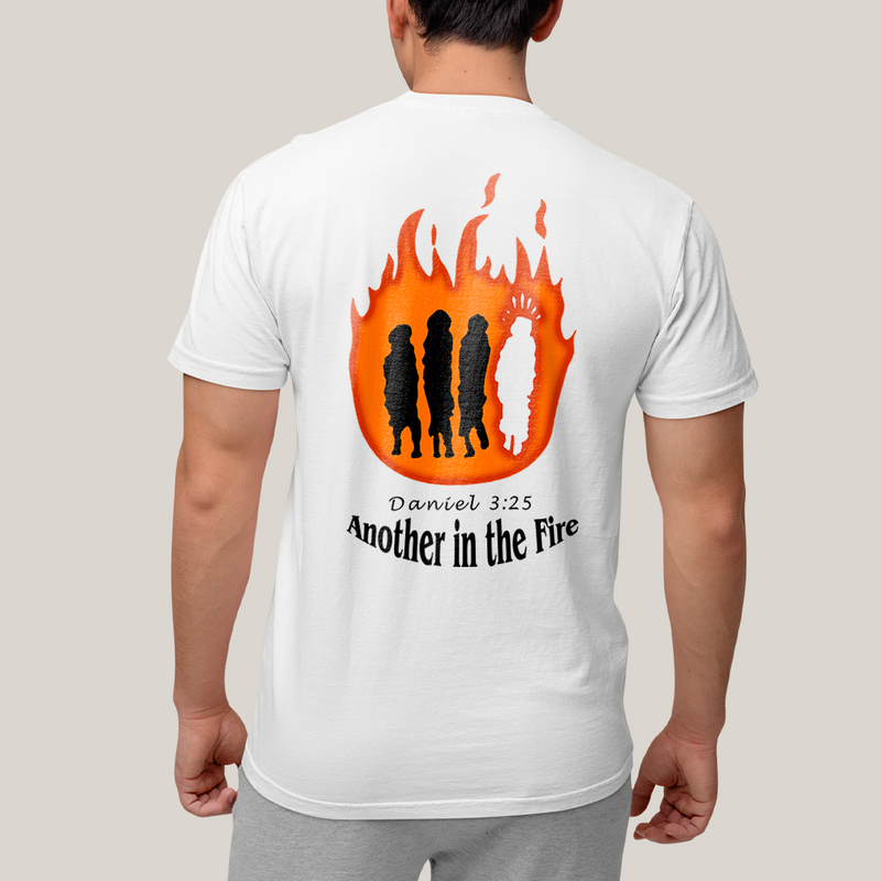 Camiseta Algodão Unissex Another in the Fire Daniel 3:25