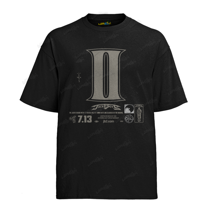 Camiseta Algodão Travis Scott Jack Boys 2