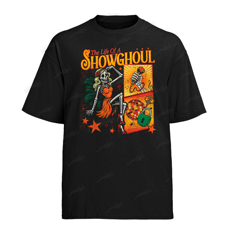 Camiseta Algodão Taylor Swift Showgirl