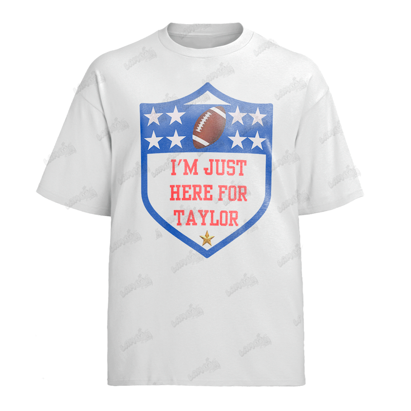 Camiseta Algodão Taylor Swift I´m Just Here For Taylor