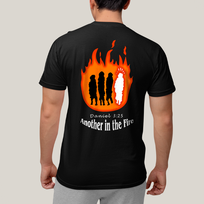 Camiseta Algodão Unissex Another in the Fire Daniel 3:25