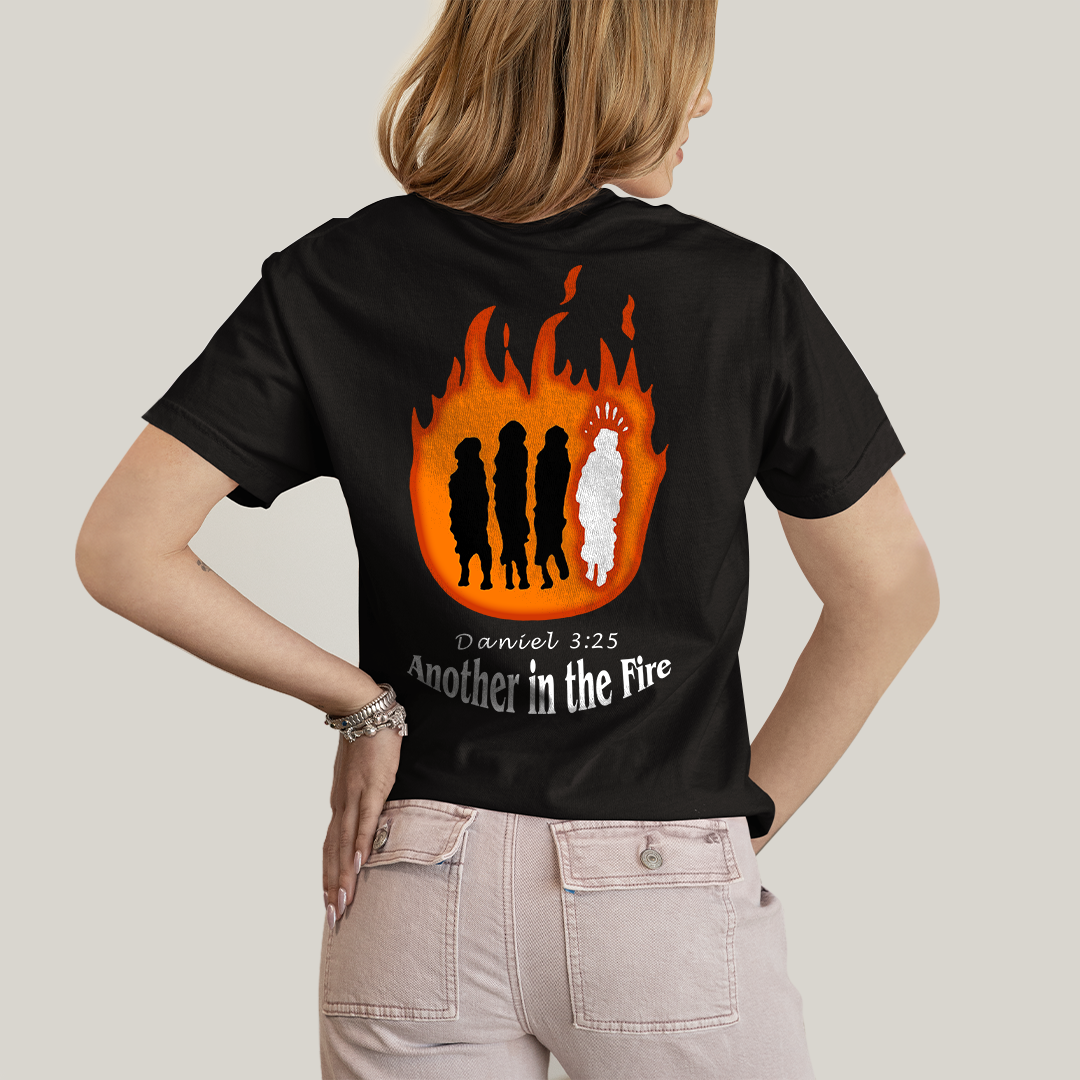 Camiseta Algodão Unissex Another in the Fire Daniel 3:25