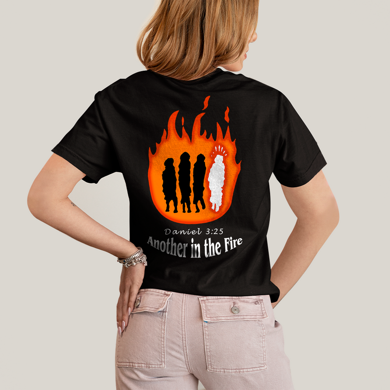 Camiseta Algodão Unissex Another in the Fire Daniel 3:25