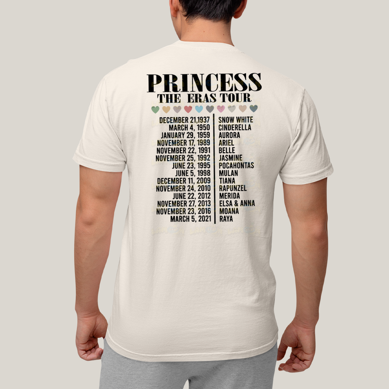 Camiseta Algodão Unissex T shirt Lilo & Stitch Princess The Eras Tour