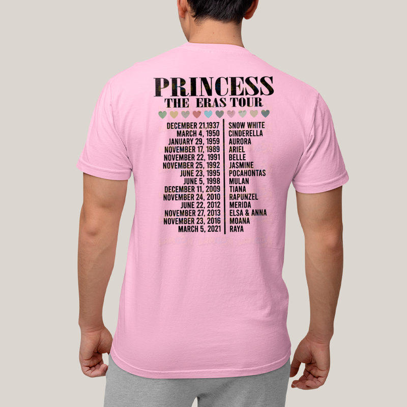 Camiseta Algodão Unissex T shirt Lilo & Stitch Princess The Eras Tour