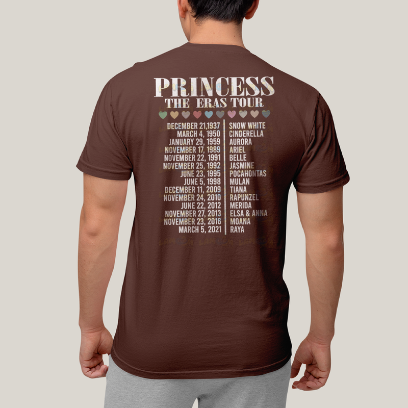 Camiseta Algodão Unissex T shirt Lilo & Stitch Princess The Eras Tour