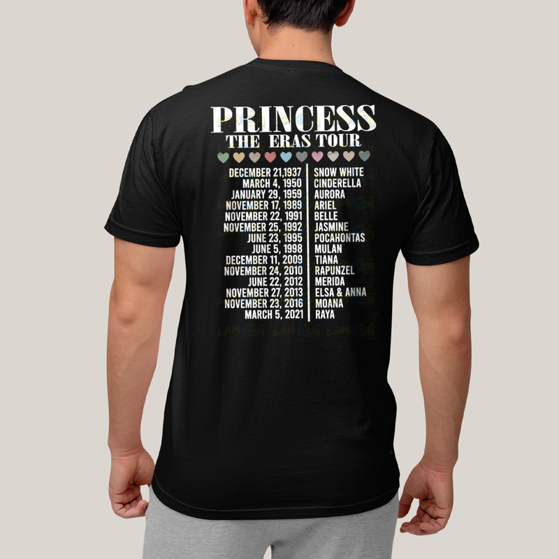 Camiseta Algodão Unissex T shirt Lilo & Stitch Princess The Eras Tour