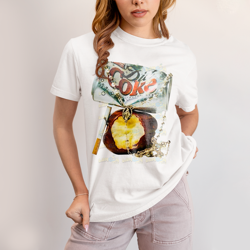 Camiseta Algodão Unissex Coke Diet