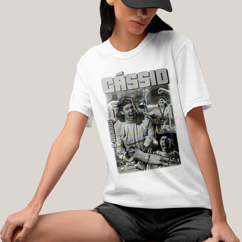 Camiseta Algodão Unissex T shirt -Cássio O Gigante