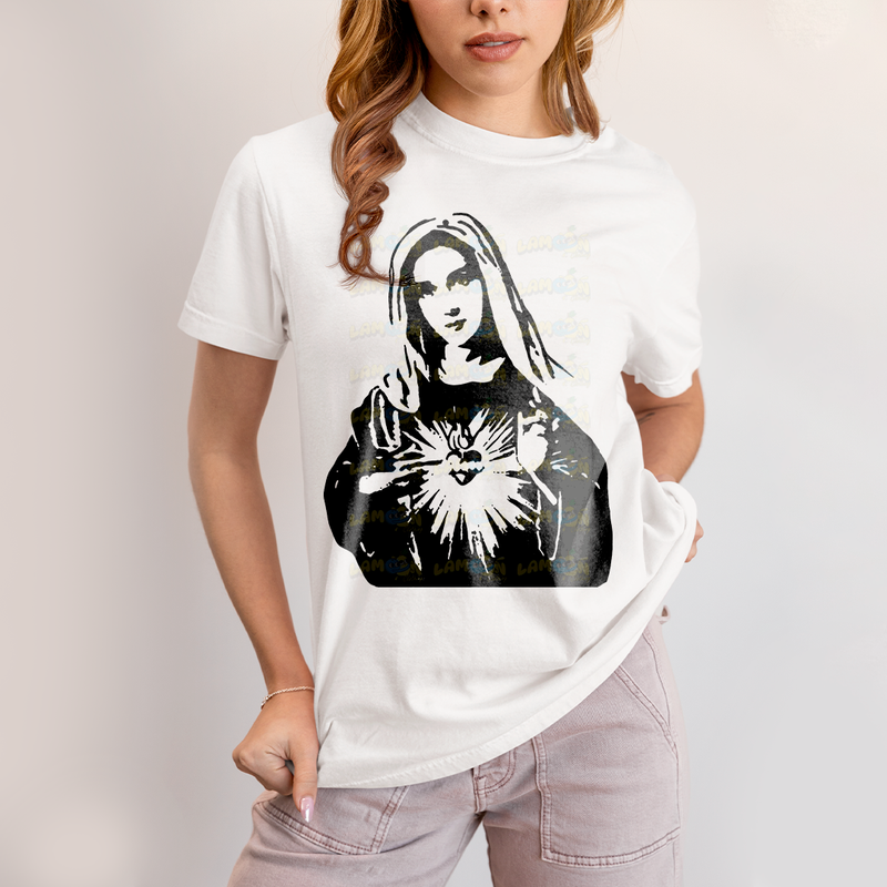 Camiseta Algodão Unissex Maria