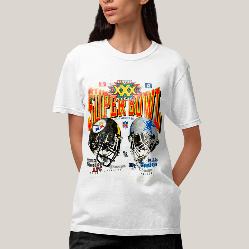 Camiseta Algodão Unissex T shirt - Super Bowl NFL