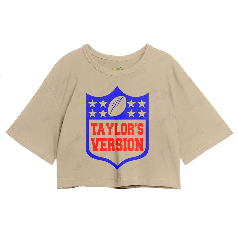 Cropped Oversized Algodão Taylor Swift Taylor's Version