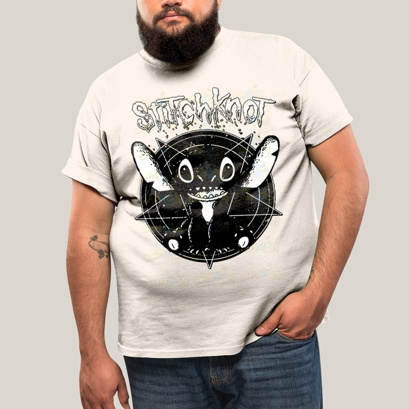Camiseta Plus Size Algodão Unissex T shirt Stitchknot Lilo & Stitch