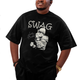 Camiseta Plus Size Algodão Justin Bieber Swag Dedo do Meio