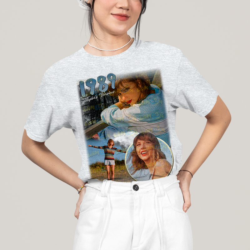 Camiseta Algodão Unissex T shirt - Taylor Swift 1989 Taylor's Versions