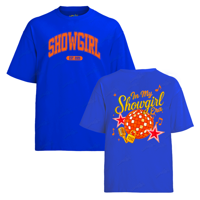 Camiseta Algodão Taylor Swift My Showgirl Era FC