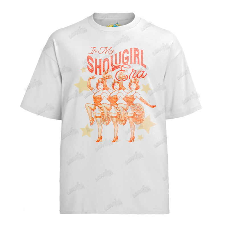 Camiseta Algodão Taylor Swift Showgirl Era 1