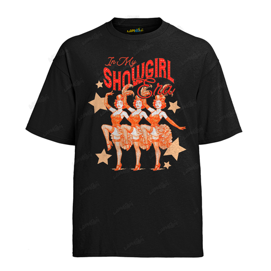 Camiseta Algodão Taylor Swift Showgirl Era 1