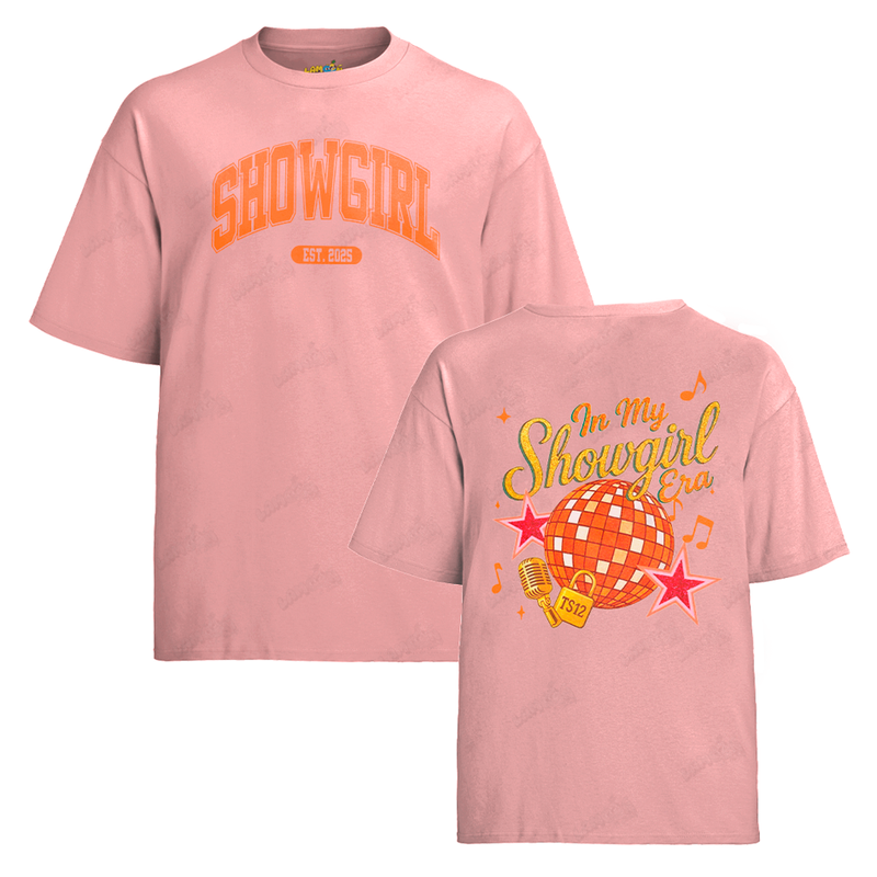 Camiseta Algodão Taylor Swift My Showgirl Era FC
