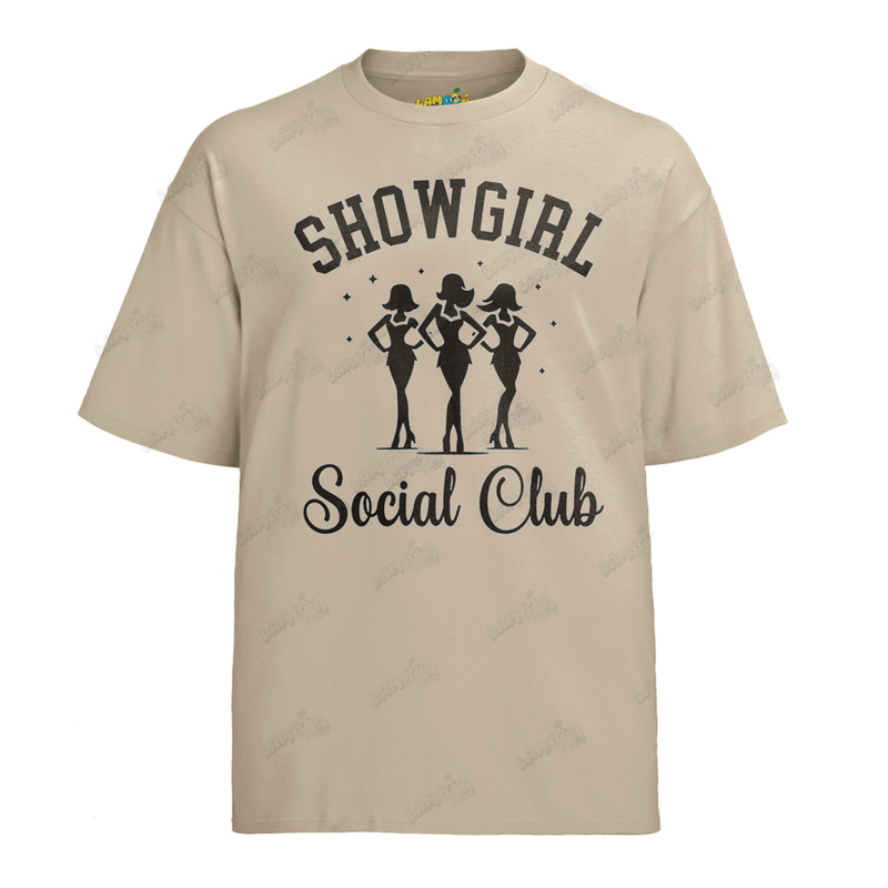 Camiseta Algodão Taylor Swift Showgirl Social Club 1
