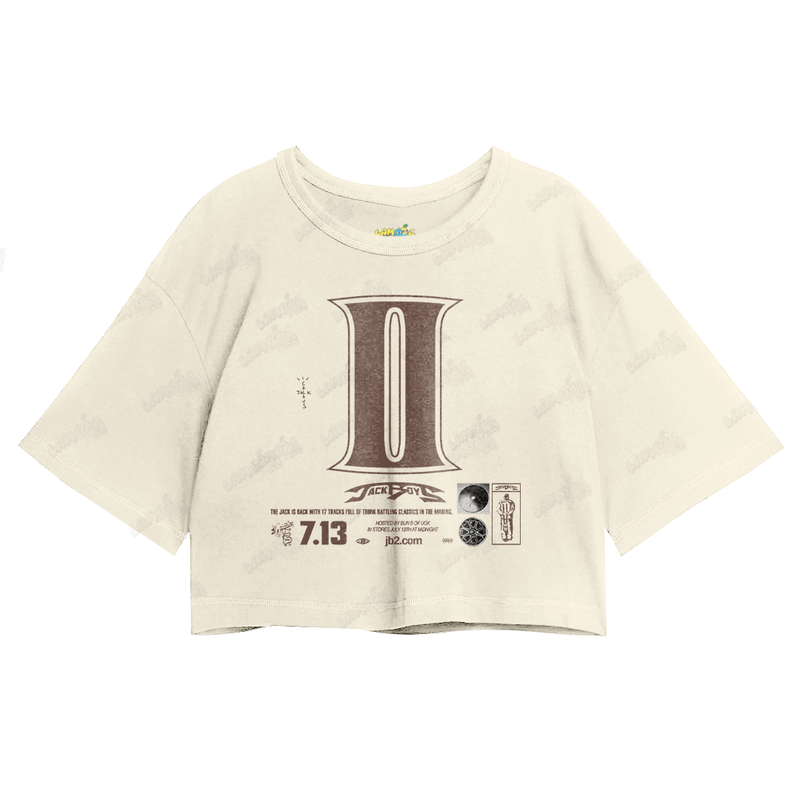 Cropped Oversized Algodão Travis Scott Jack Boys 2