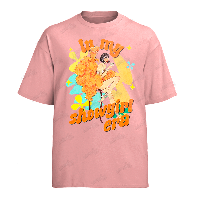 Camiseta Algodão Taylor Swift Showgirl Era