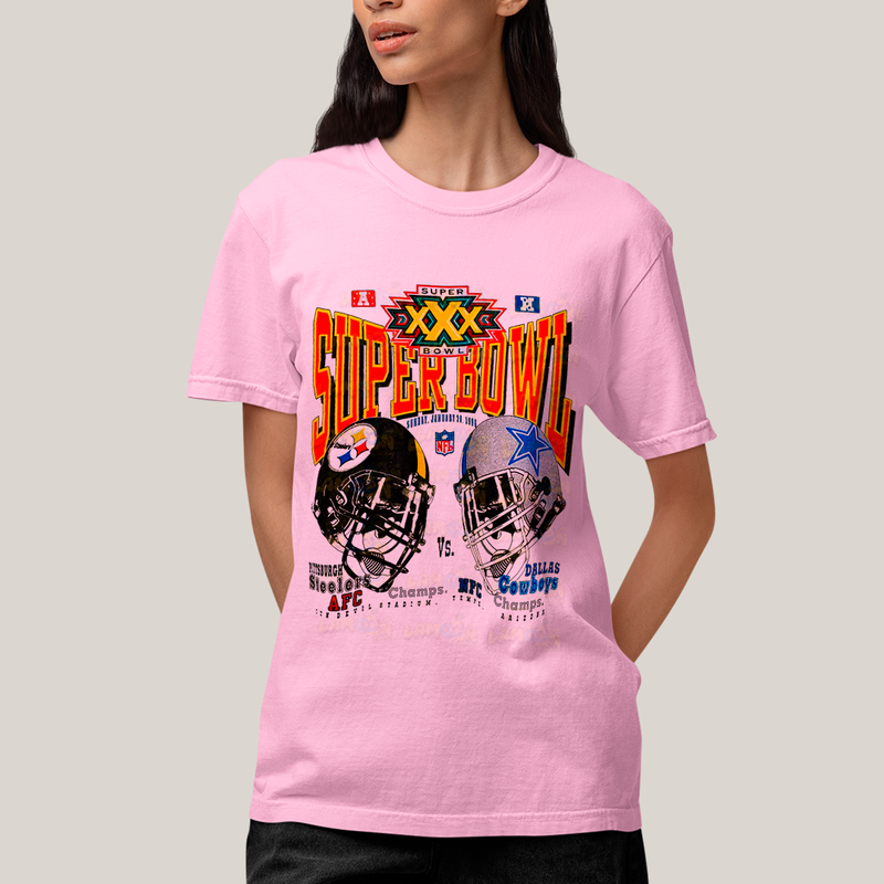 Camiseta Algodão Unissex T shirt - Super Bowl NFL