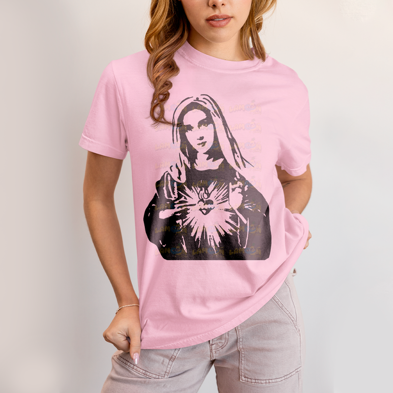 Camiseta Algodão Unissex Maria