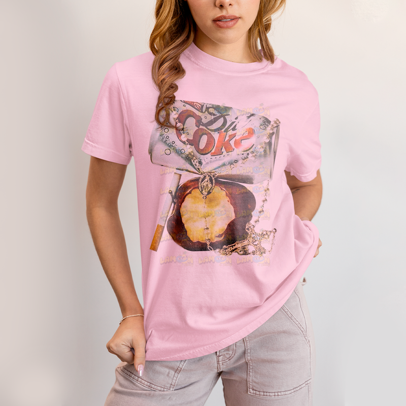 Camiseta Algodão Unissex Coke Diet