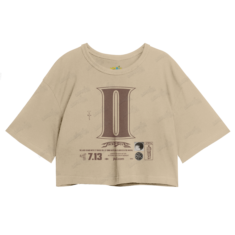 Cropped Oversized Algodão Travis Scott Jack Boys 2