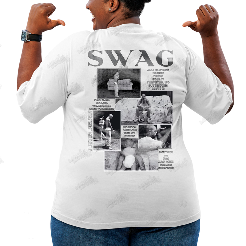 Camiseta Plus Size Algodão Justin Bieber Swag Album FC