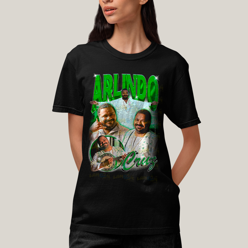 Camiseta Algodão Unissex T shirt - Arlindo Cruz