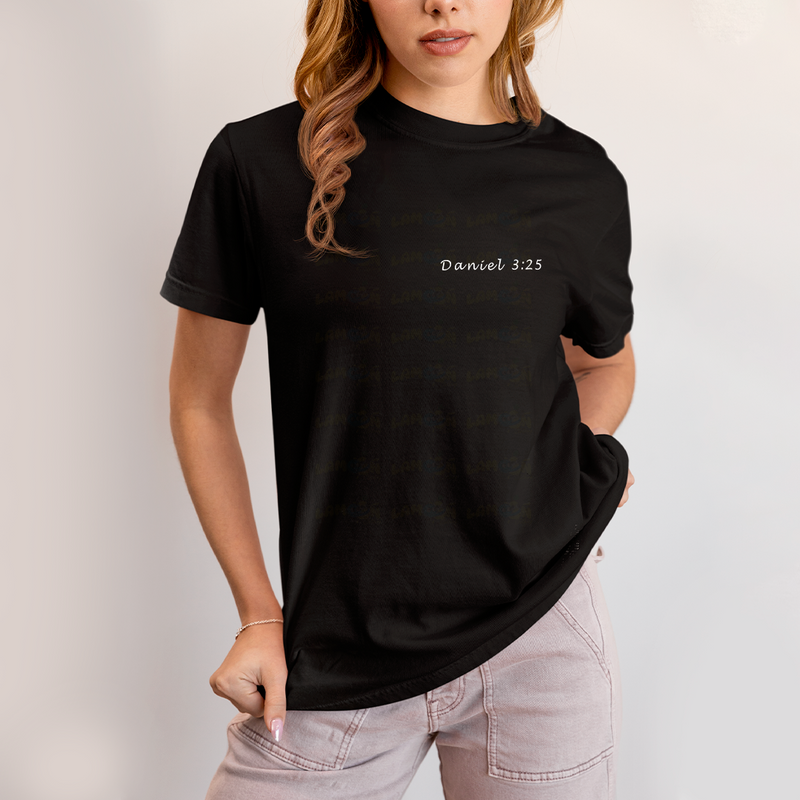 Camiseta Algodão Unissex Another in the Fire Daniel 3:25