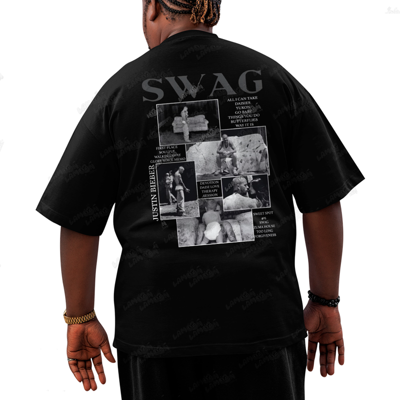 Camiseta Plus Size Algodão Justin Bieber Swag Album FC