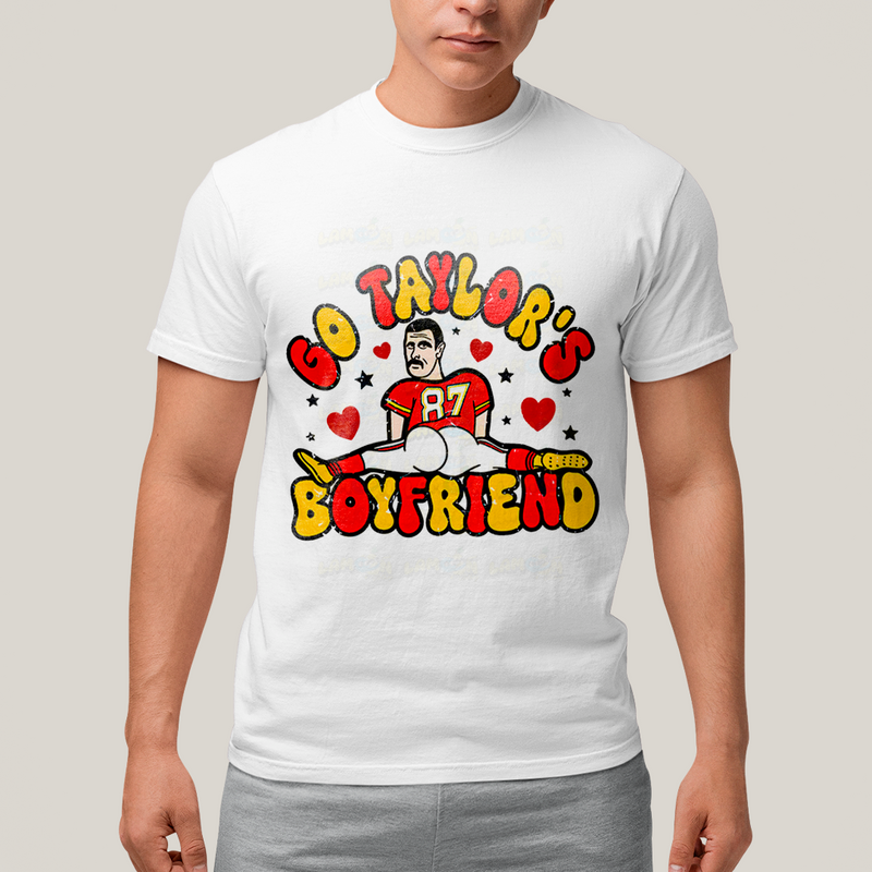 Camiseta Algodão Unissex T shirt - Kelce Boyfriend taylor swift