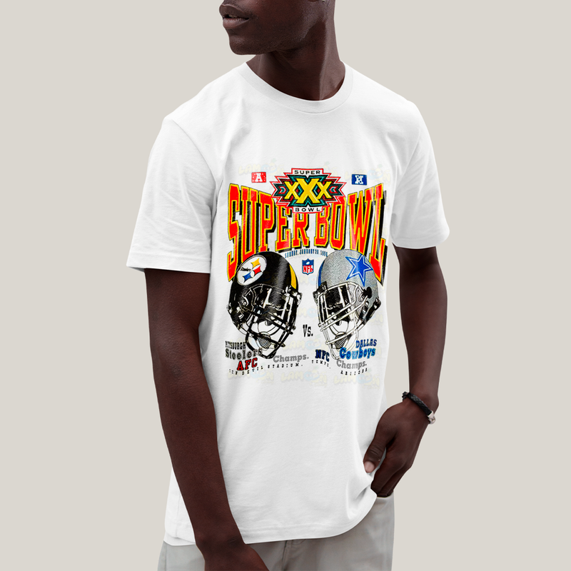 Camiseta Algodão Unissex T shirt - Super Bowl NFL