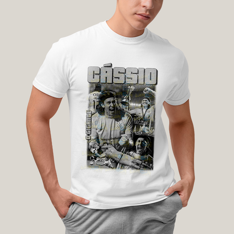 Camiseta Algodão Unissex T shirt -Cássio O Gigante