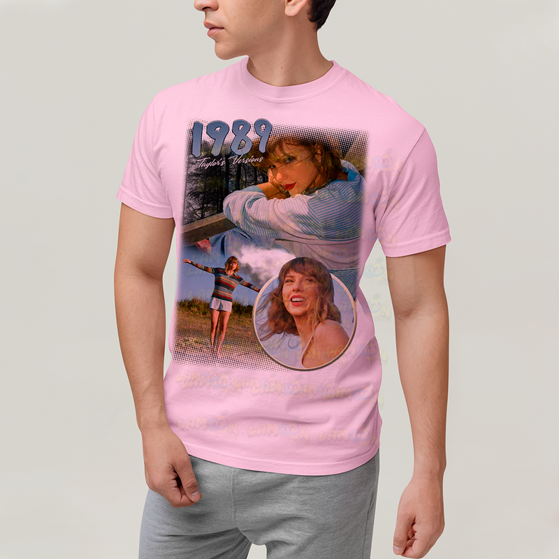 Camiseta Algodão Unissex T shirt - Taylor Swift 1989 Taylor's Versions